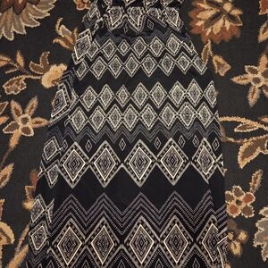 *LAST DAY* Trixxi Black and Taupe Dress